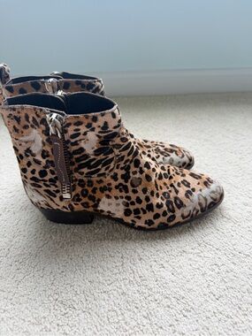 Golden Goose Viand Texas Ankle boots - Animalier Pony Print Ankle Boots - Women